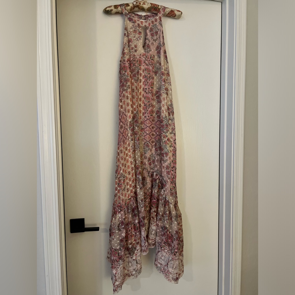 Sundance 'Carabelle' Floral Printed Halter Dress